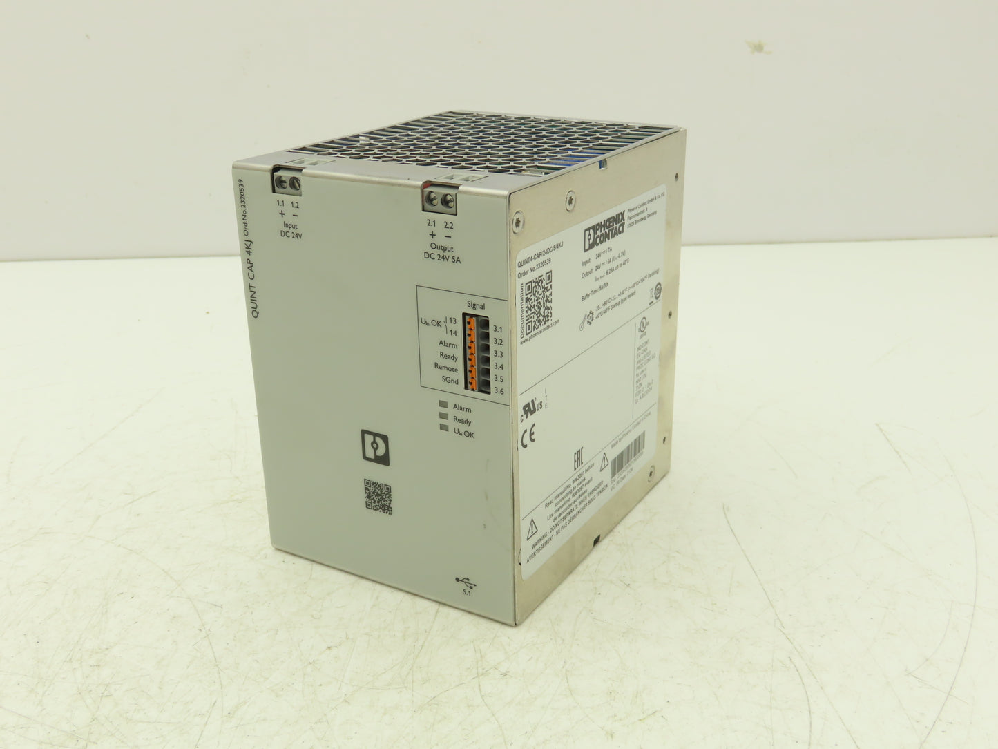 Phoenix Contact QUINT4-CAP/24DC/5/4KJ Quint Capacity Module Power Supply 24VDC