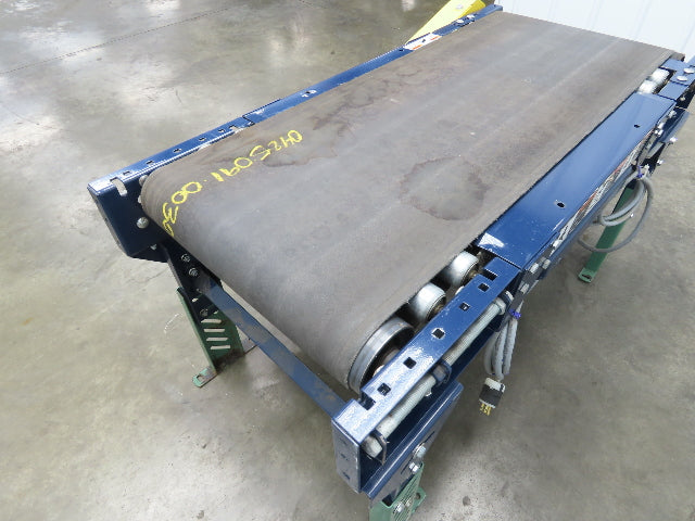 23"x 4' Slider Bed Conveyor 18"Belt .5Hp 115V Variable Speed Drive 65FPM