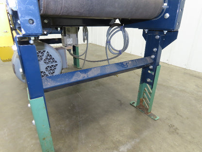 23"x 4' Slider Bed Conveyor 18"Belt .5Hp 115V Variable Speed Drive 65FPM