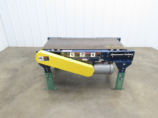23"x 4' Slider Bed Conveyor 18"Belt .5Hp 115V Variable Speed Drive 65FPM