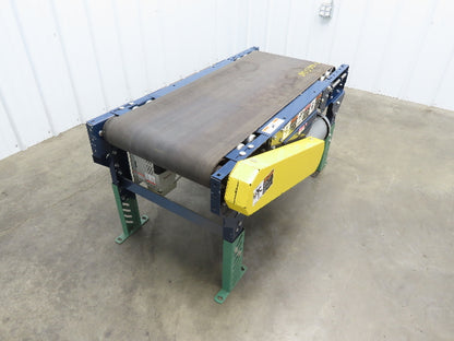 23"x 4' Slider Bed Conveyor 18"Belt .5Hp 115V Variable Speed Drive 65FPM