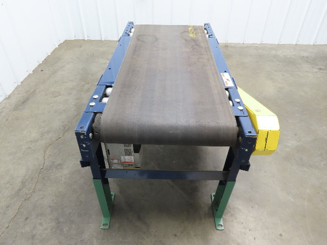 23"x 4' Slider Bed Conveyor 18"Belt .5Hp 115V Variable Speed Drive 65FPM