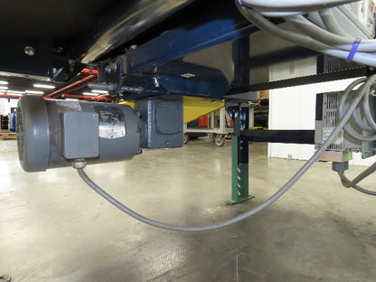 23"x 4' Slider Bed Conveyor 18"Belt .5Hp 115V Variable Speed Drive 65FPM