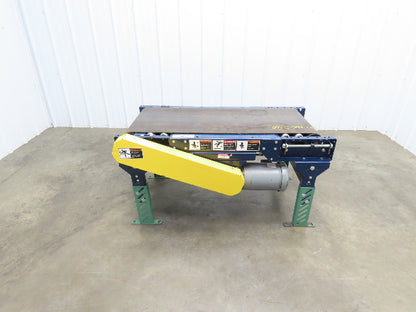 23"x 4' Slider Bed Conveyor 18"Belt .5Hp 115V Variable Speed Drive 65FPM