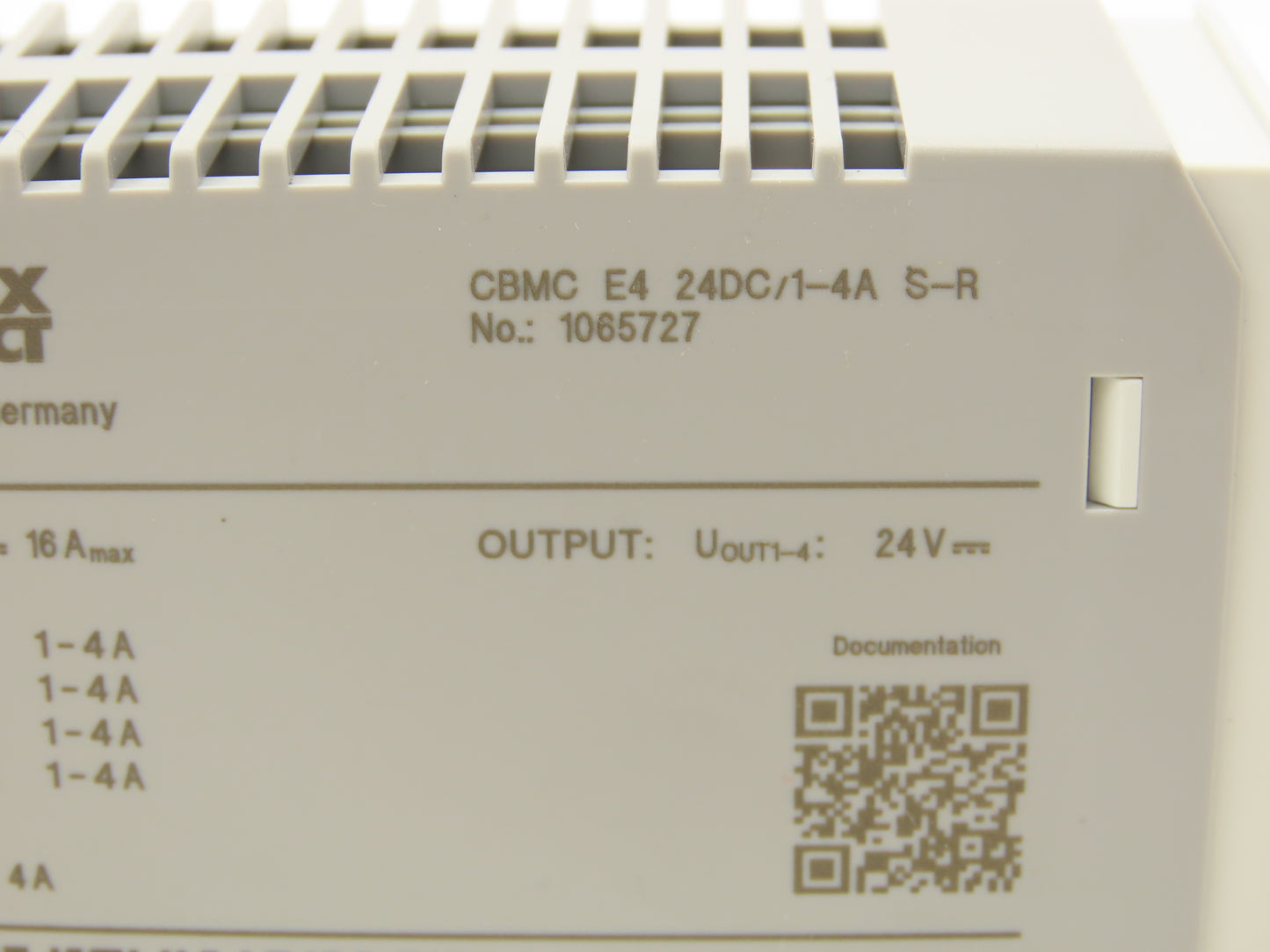 Phoenix Contact CBMCE424DC/1-4A S-R Multi Channel Electronic Circuit Breaker 24V
