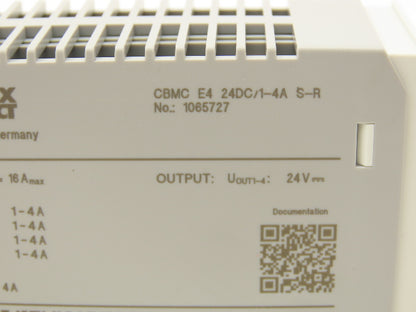 Phoenix Contact CBMCE424DC/1-4A S-R Multi Channel Electronic Circuit Breaker 24V