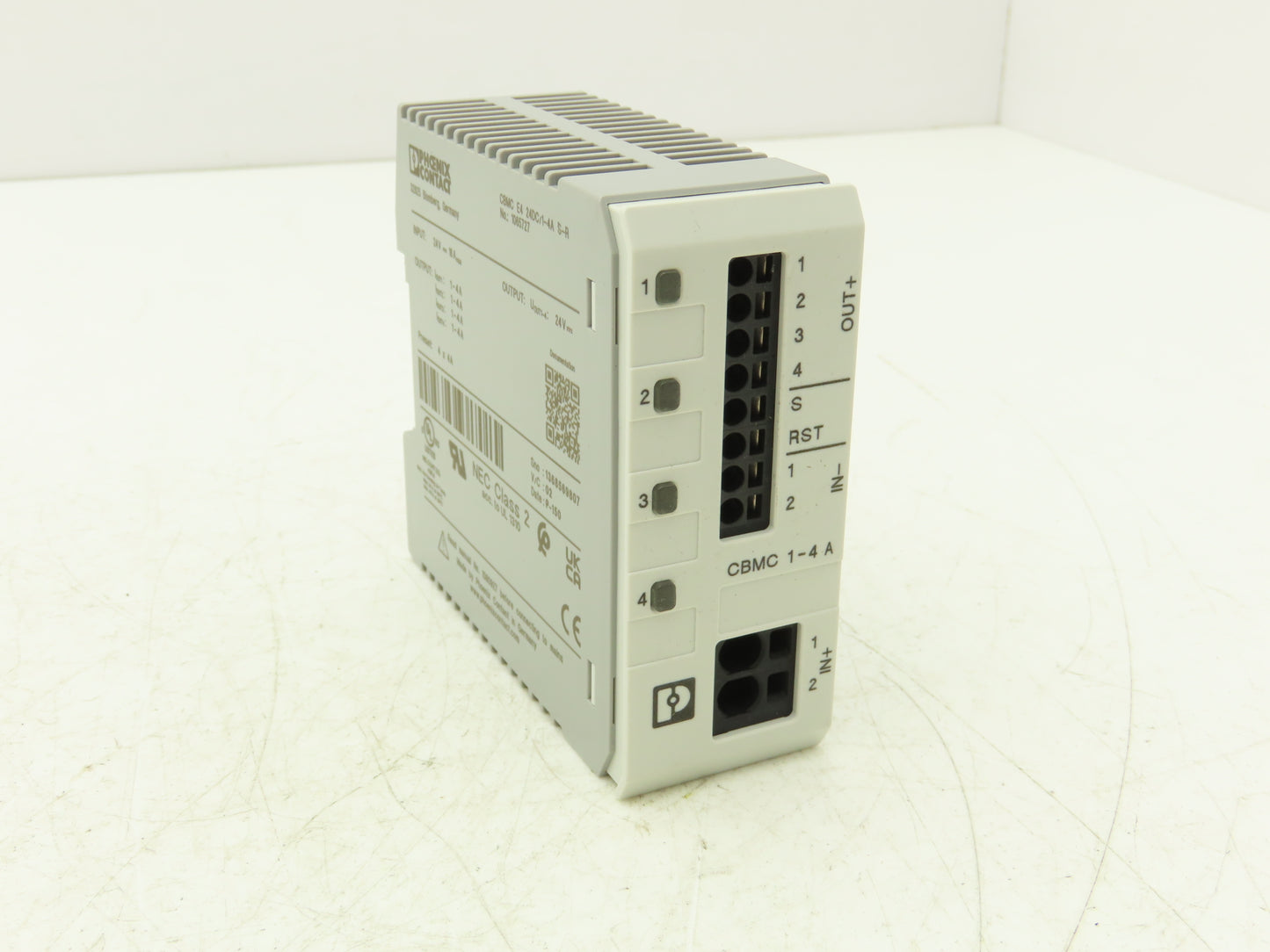 Phoenix Contact CBMCE424DC/1-4A S-R Multi Channel Electronic Circuit Breaker 24V