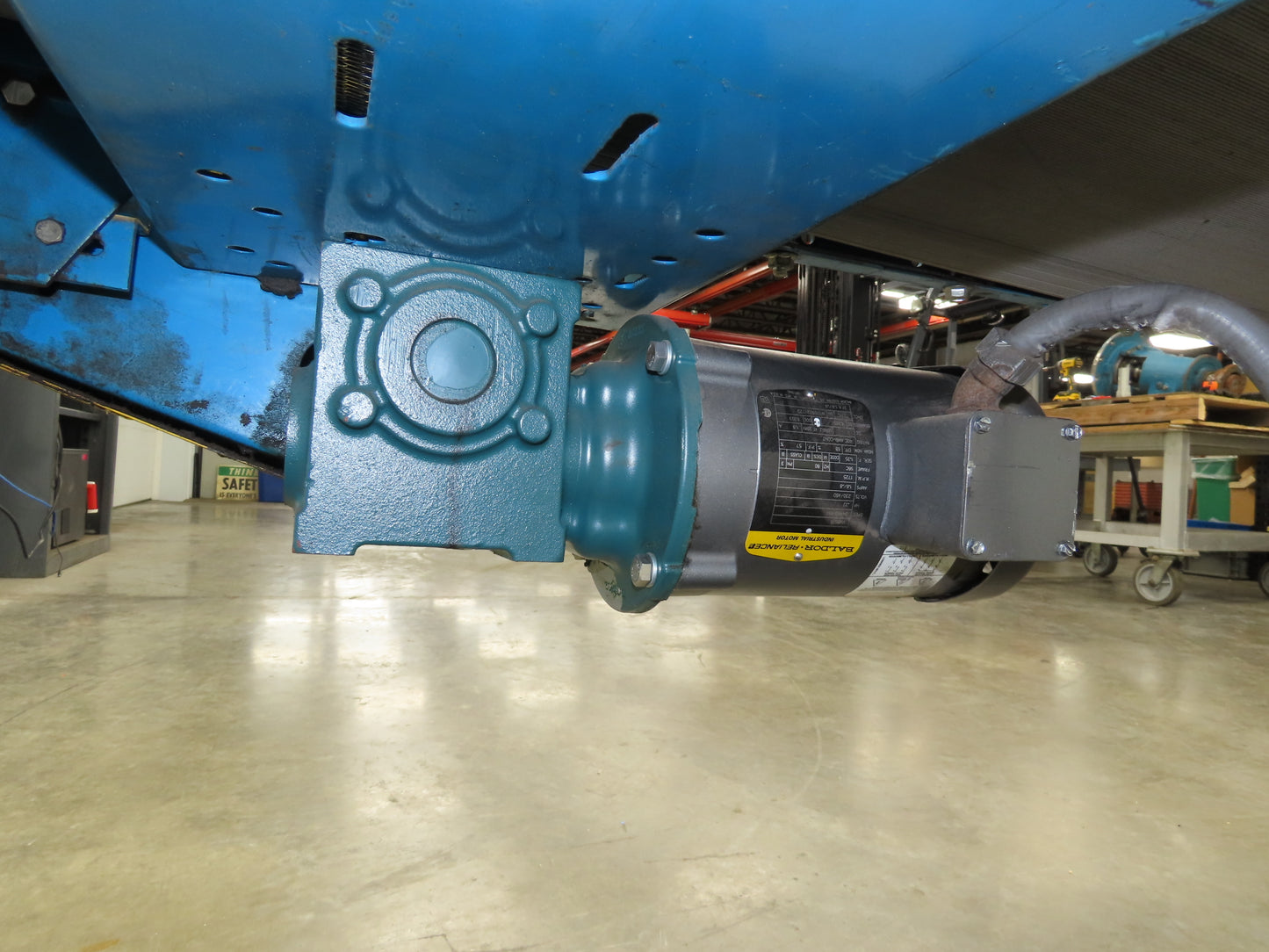 New London Engineering 21"x 8' Conveyor 12"Belt .33Hp 230/460V 3PH 48FPM