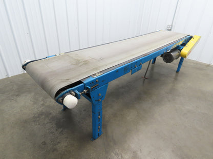 New London Engineering 21"x 8' Conveyor 12"Belt .33Hp 230/460V 3PH 48FPM