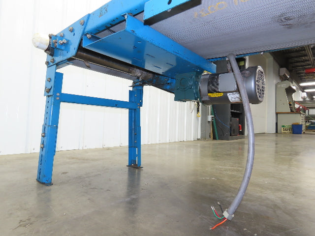 New London Engineering 21"x 8' Conveyor 12"Belt .33Hp 230/460V 3PH 48FPM