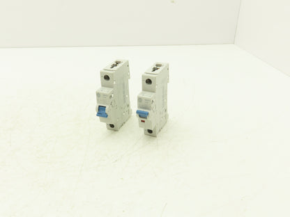 Allen Bradley 1492-D1C080 Mini Circuit Breaker 8A 1-Pole 220V 1PH Ser D Lot of 2