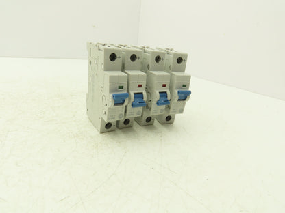 Allen Bradley 1492-D1C160 Mini Circuit Breaker 16A 1-Pole 220V 1PH Lot of 4