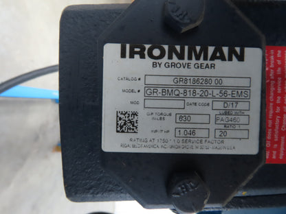 New London Engineering 11"x 5' Incline Conveyor 8"Belt .33Hp 115/230V 1PH 90FPM