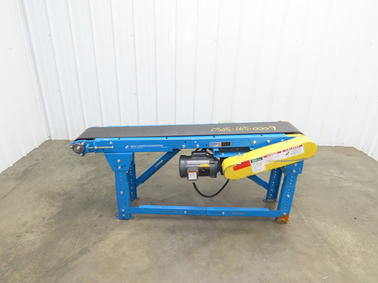 New London Engineering 11"x 5' Incline Conveyor 8"Belt .33Hp 115/230V 1PH 90FPM