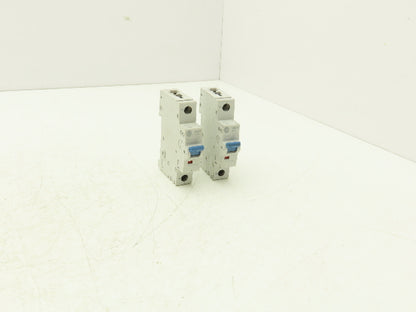 Allen Bradley 1492-D1C060 Mini Circuit Breaker 6A 1-Pole 220V 1PH Ser D Lot of 2