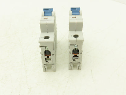 Allen Bradley 1492-D1C060 Mini Circuit Breaker 6A 1-Pole 220V 1PH Ser D Lot of 2