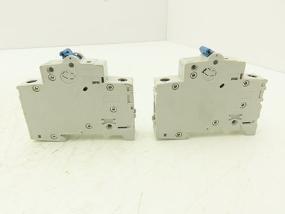 Allen Bradley 1492-D1C060 Mini Circuit Breaker 6A 1-Pole 220V 1PH Ser D Lot of 2