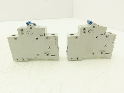 Allen Bradley 1492-D1C060 Mini Circuit Breaker 6A 1-Pole 220V 1PH Ser D Lot of 2