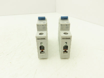 Allen Bradley 1492-D1C060 Mini Circuit Breaker 6A 1-Pole 220V 1PH Ser D Lot of 2