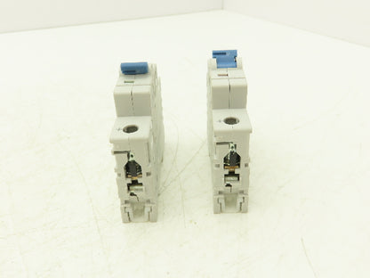 Allen Bradley 1492-D1C400 Mini Circuit Breaker 40A 1-Pole 220V Ser D Lot of 2