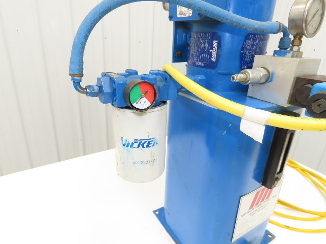 Eaton Vickers Hydraulic Power Unit 5 Gallon Tank 1.44GPM 2500PSI 460VAC