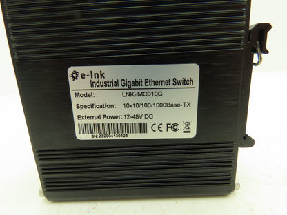 e-lnk LNK-IMC010G Mini-Industrial Gigabit Ethernet Switch 10/100/1000Base-T