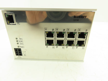 Beckhoff CU2508 8-Port Multiplier 100Mbps w/One Gbit Uplink 24VDC