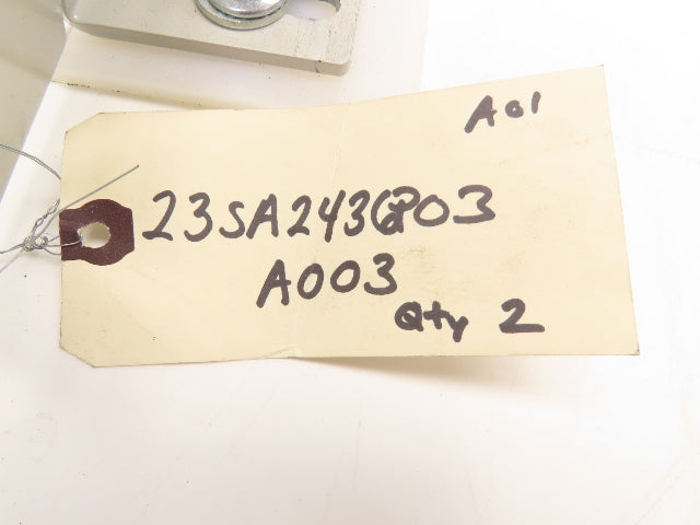 Hytrol BPC/HSS 37" Belt Conveyor Inline Transition Slide Rail Grey 42"OAL