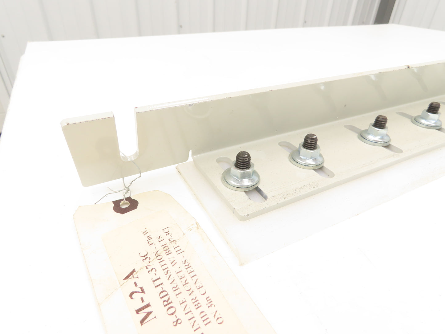 Hytrol BPC/HSS 37" Belt Conveyor Inline Transition Slide Rail Grey 42"OAL