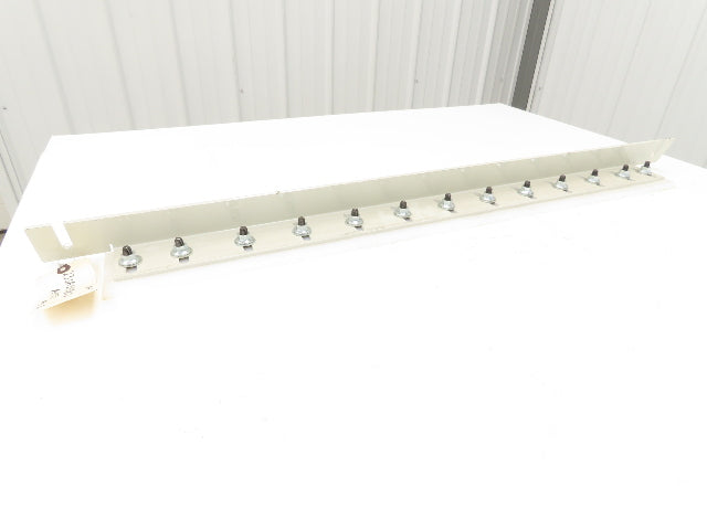 Hytrol BPC/HSS 37" Belt Conveyor Inline Transition Slide Rail Grey 42"OAL