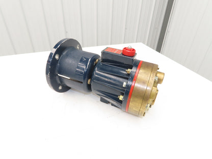 Wanner D10 Hydra-Cell Brass Diaphragm Pump 1"x 3/4"npt 213/215TC Motor Adapter