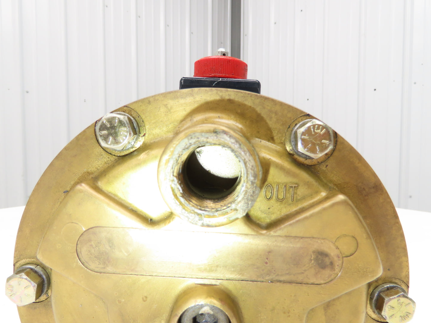 Wanner D10 Hydra-Cell Brass Diaphragm Pump 1"x 3/4"npt 213/215TC Motor Adapter