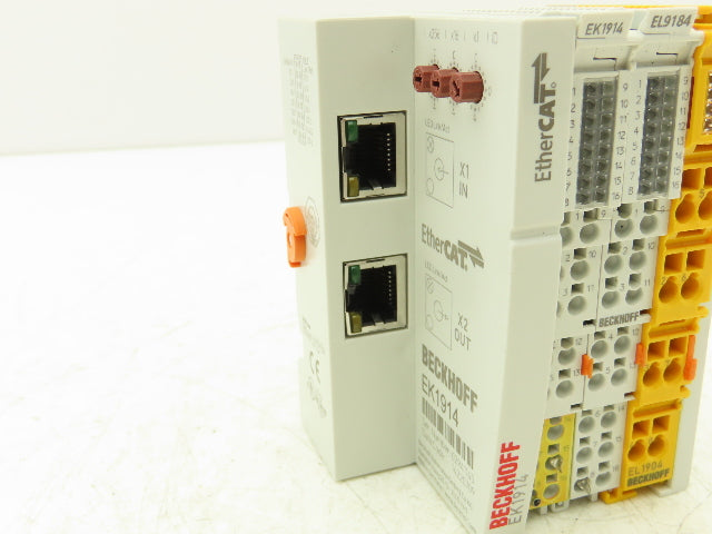 Beckhoff EK1914 PLC Input Output EtherCAT Coupler Safety I/O W/Input & Output