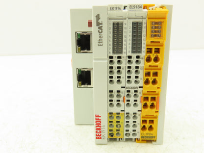 Beckhoff EK1914 PLC Input Output EtherCAT Coupler Safety I/O W/Input & Output