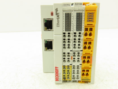 Beckhoff EK1914 PLC Input Output EtherCAT Coupler Safety I/O W/Input & Output