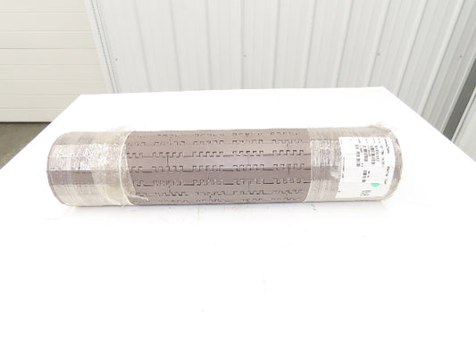 Rexnord HP7705-26.50 MatTop Plastic Conveyor Belt Chain 26.5"W x 5' Length Brown