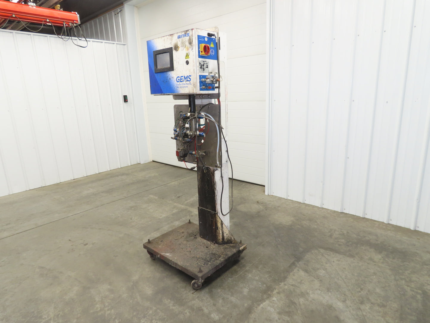 Binks E2L-125201 Gems Mix Solutions 5-Color Paint Proportioner System Read Desc