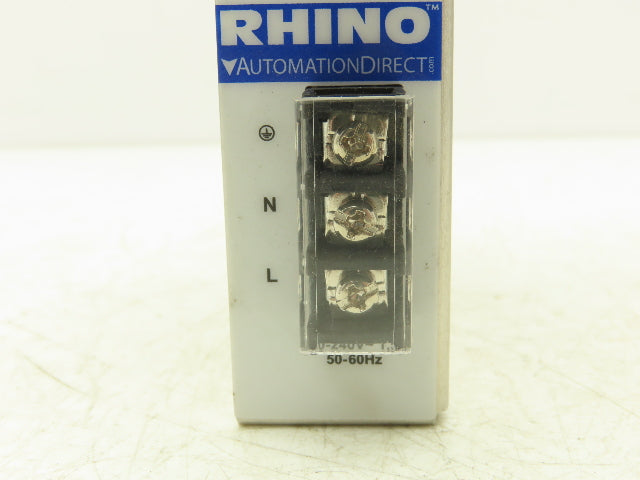 Rhino PSB24060 Power Supply 24VDC 2.5A Output 100-240VAC 1Ph 1.5A Input Lot of 4