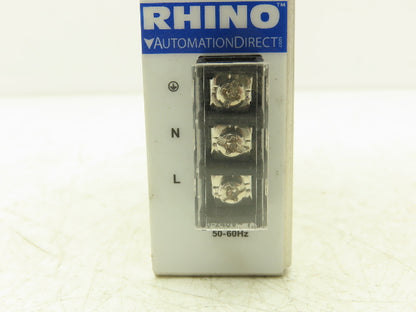 Rhino PSB24060 Power Supply 24VDC 2.5A Output 100-240VAC 1Ph 1.5A Input Lot of 4