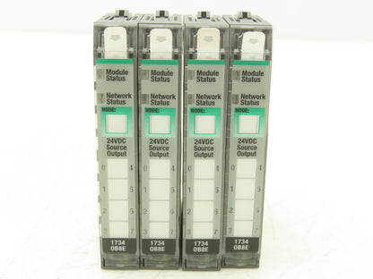 Allen Bradley 1734-OB8E PLC I/O Digital Output Module 8 Point 24V Ser C FW 3.022
