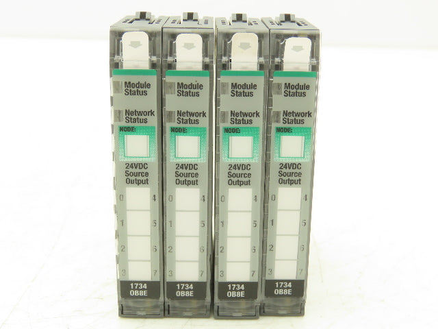 Allen Bradley 1734-OB8E PLC I/O Digital Output Module 8 Point 24V Ser C FW 3.022