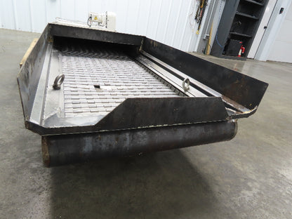 Enomoto BEA MA-500H Flat Chip Conveyor 20" Belt 40" Infeed 220V 3PH 9' 2"OAL