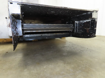 Enomoto BEA MA-500H Flat Chip Conveyor 20" Belt 40" Infeed 220V 3PH 9' 2"OAL