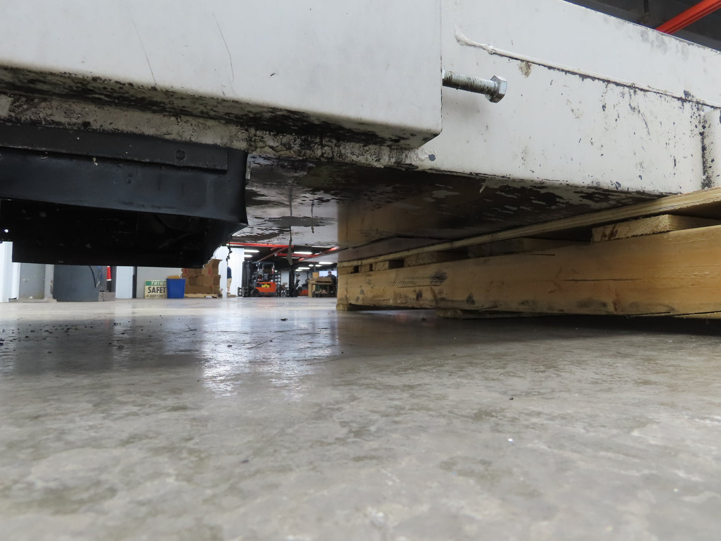 Enomoto BEA MA-500H Flat Chip Conveyor 20" Belt 40" Infeed 220V 3PH 9' 2"OAL