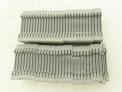 Eaton UT 2.5-4 Feed-Through Terminal Block Gray 4 Wire 150V 20A 2.5mm² Lot of 60