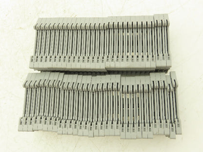 Eaton UT 2.5-4 Feed-Through Terminal Block Gray 4 Wire 150V 20A 2.5mm² Lot of 60