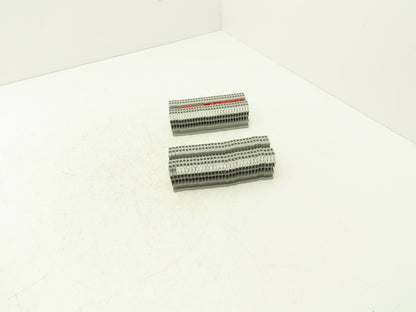 Eaton UT 2.5-4 Feed-Through Terminal Block Gray 4 Wire 150V 20A 2.5mm² Lot of 60