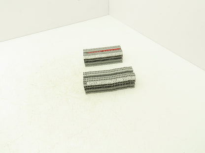 Eaton UT 2.5-4 Feed-Through Terminal Block Gray 4 Wire 150V 20A 2.5mm² Lot of 60