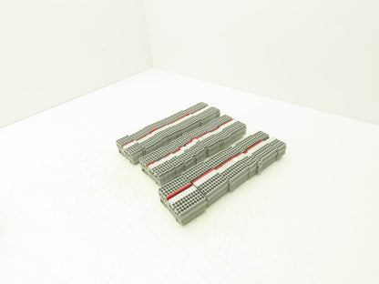 Eaton PT 2.5-4 Feed-Through Terminal Block Gray 4 Wire 600V 2.5mm² Lot of 148