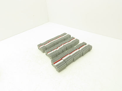 Eaton PT 2.5-4 Feed-Through Terminal Block Gray 4 Wire 600V 2.5mm² Lot of 148